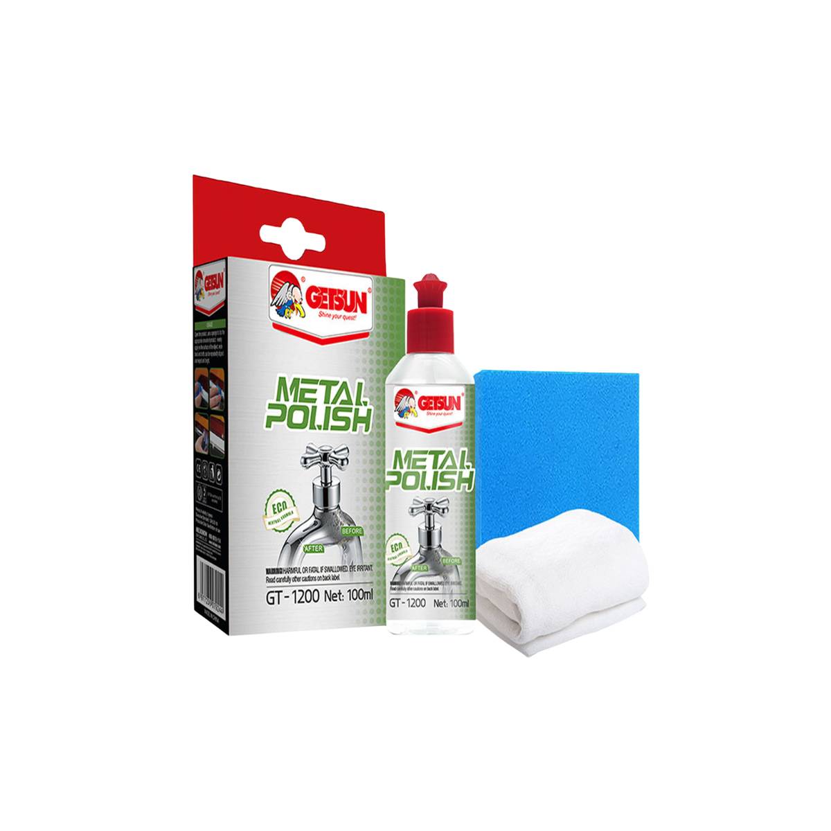 Getsun metal polish